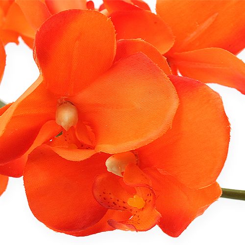 Itens Ramo de orquídea laranja 61 cm