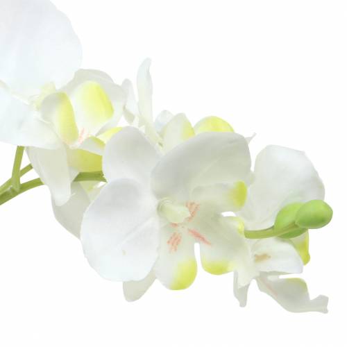 Itens Orquídeas brancas em vaso de planta artificial Alt.35cm