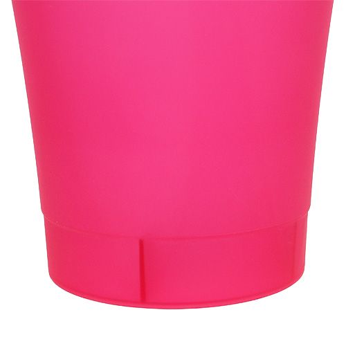 Floristik24 Vaso de orquídea em plástico rosa Ø12,5cm Alt.14cm