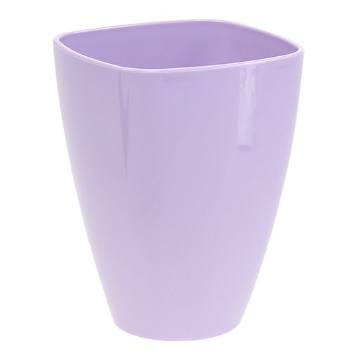 Floristik24 Vaso de orquídea brilhante Ø12,5cm lilás, 1 unidade