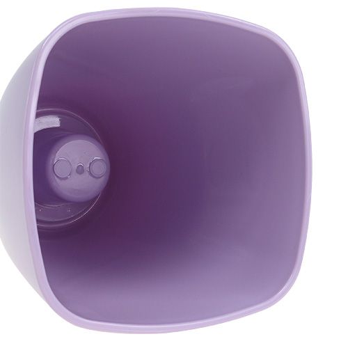 Floristik24 Vaso de orquídea brilhante Ø12,5cm lilás, 1 unidade