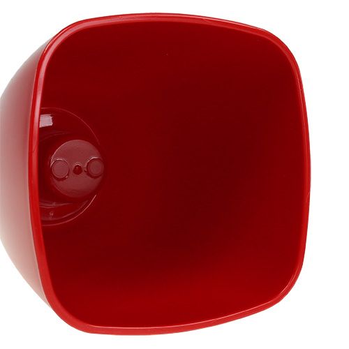 Itens Vaso de orquídea brilhante Ø12,5cm vermelho, 1 un.
