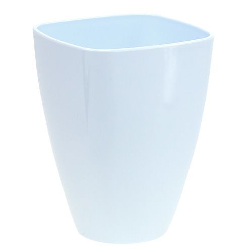 Itens Vaso de orquídea brilhante Ø12,5cm branco, 1 peça