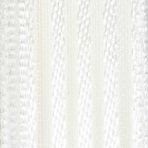 Itens Fita de organza listrada, fita para presentes, branca, 15 mm, 20 m