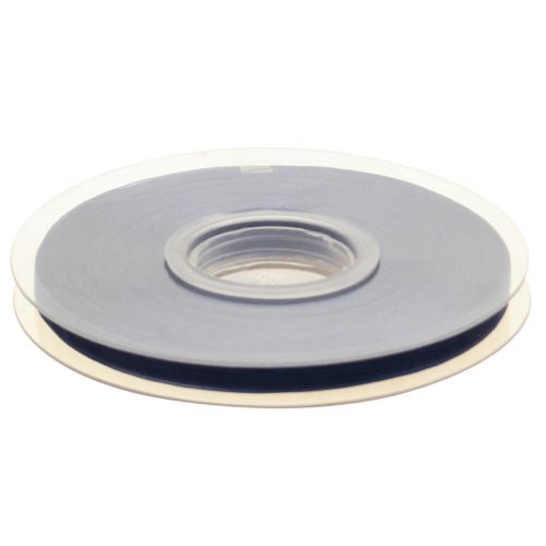 Itens Fita de organza fita de presente fita azul escuro ourela azul 6mm 50m