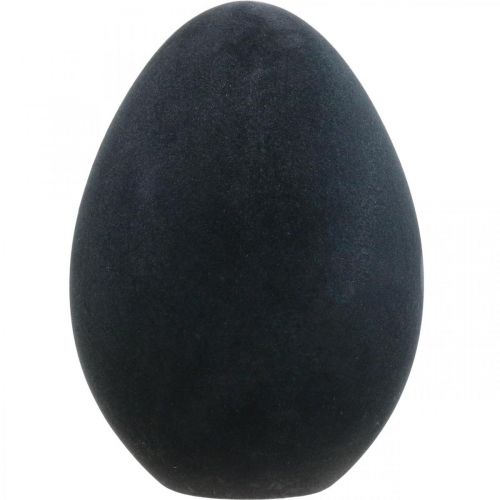 Itens Ovo de Páscoa de plástico ovo preto decoração de Páscoa flocado 40cm