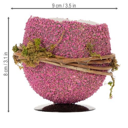 Itens Tigela decorativa em formato de ovo de Páscoa para decoração de mesa na primavera ou na Páscoa, 9 cm, conjunto de 4 peças