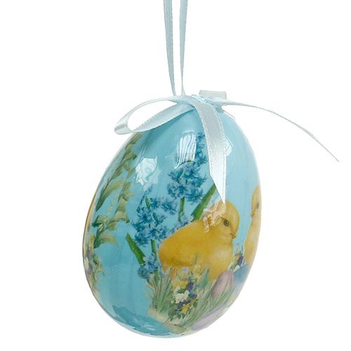 Floristik24 Ovos de Páscoa para pendurar, cores sortidas 7cm 6pcs