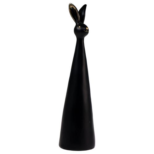 Coelhinho da Páscoa ouro preto coelhinho decoração de Páscoa Ø10cm Alt.42cm