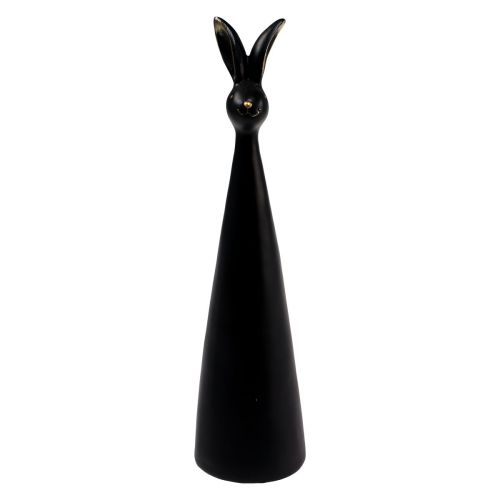 Itens Coelhinho da Páscoa ouro preto coelhinho decoração de Páscoa Ø10cm Alt.42cm