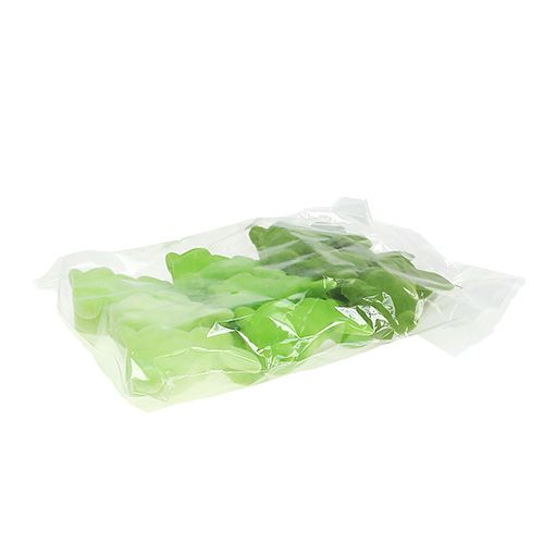 Floristik24 Coelhinho da Páscoa reunido 9,5 cm mistura verde 9 unidades