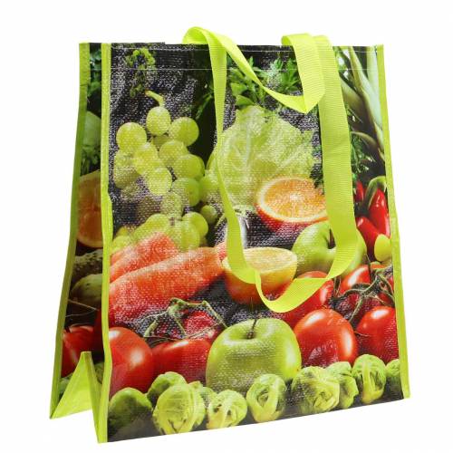 Floristik24 Saco de compras com alças Vitale plástico 38 × 20 × 39cm