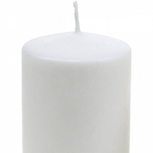 Vela pilar puro 130/60 vela de cera natural sustentável estearina e colza