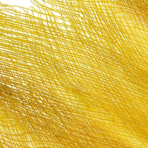 Floristik24 Fibra de palma amarela 400g
