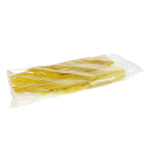 Floristik24 Fibra de palma amarela 400g
