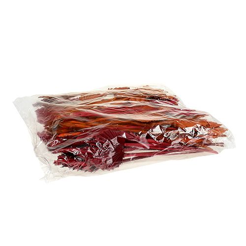 Itens Tipo mini Palmspear. Vermelho/Laranja 100 un