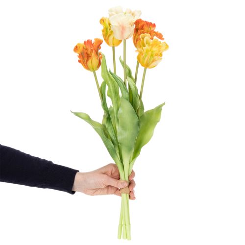 Itens Tulipas artificiais para decoração elegante de salas de estar e ocasiões de primavera, 53 cm