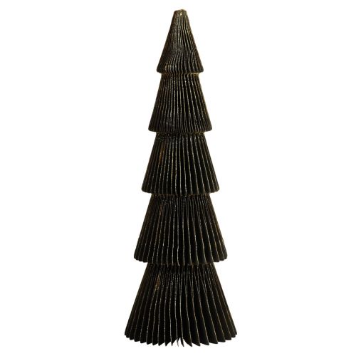 Árvore de Natal de papel Árvore de Natal de papel Preto Alt.60cm