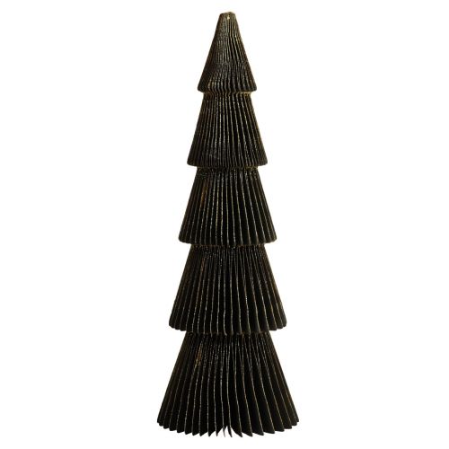 Árvore de Natal de papel Árvore de Natal de papel Preto Alt.60cm