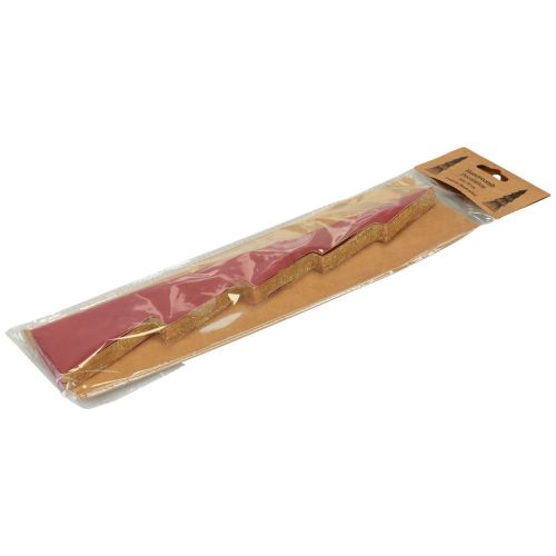 Itens Árvore de Natal de papel pequena bordô Alt.30cm