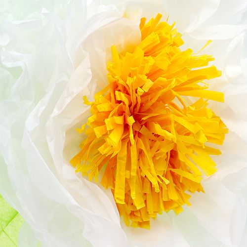 Floristik24 Flor de papel 28cm para pendurar. 2pcs