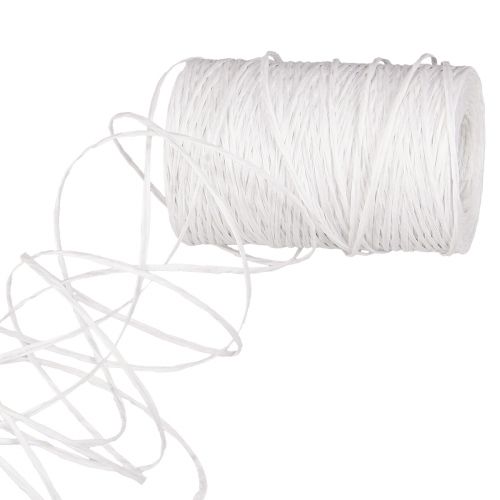 Itens Fio de papel fio de embrulho de papel branco 0,4 mm 205 m