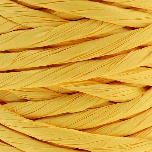 Itens Cordão de papel 6mm 23m amarelo