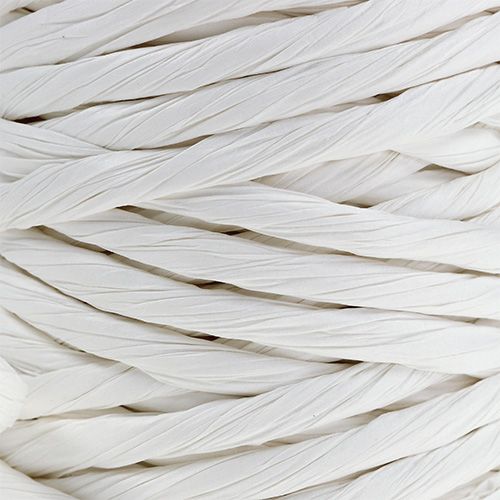 Itens Cordão de papel 6mm 23m branco