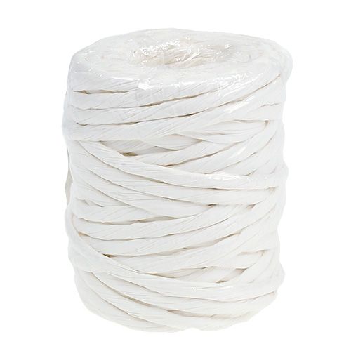 Itens Cordão de papel 6mm 23m branco