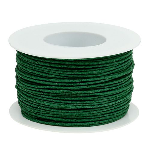Itens Fio de cabo de papel enrolado Ø2mm 100m verde