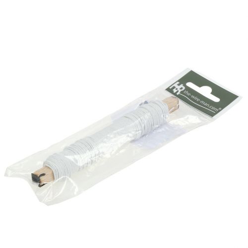 Itens Fio de papel enrolado Ø0,8mm 22m branco