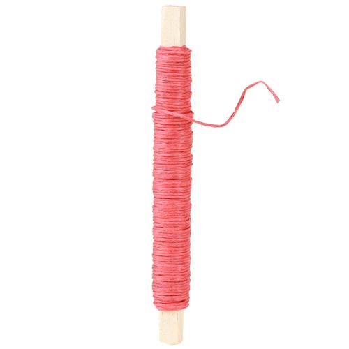 Itens Fio de cabo de papel enrolado Ø0,8mm 22m vermelho