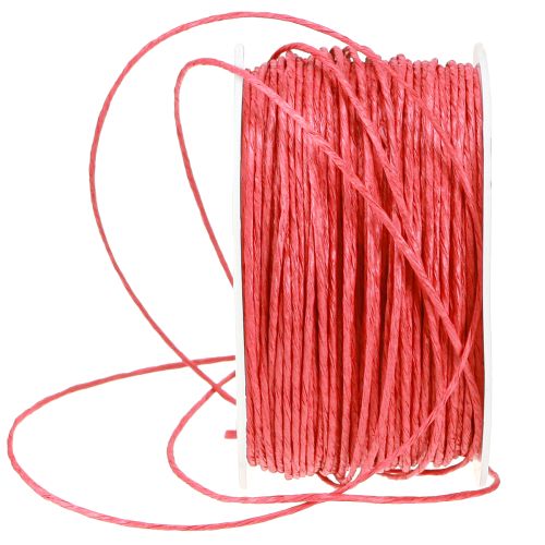 Itens Fio de papel enrolado Ø2mm 100m vermelho