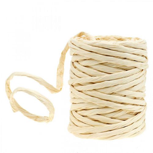 Itens Cordão de papel 6mm 23m natural
