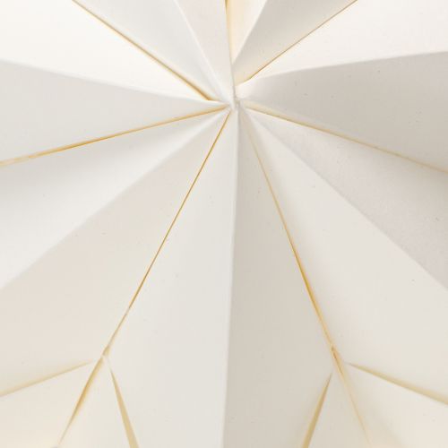 Itens Estrela de papel, branco creme, estrela grande para pendurar, 60 cm
