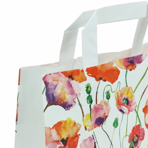 Floristik24 Saco de papel papoula 22cm x 10cm x 28cm 25pcs