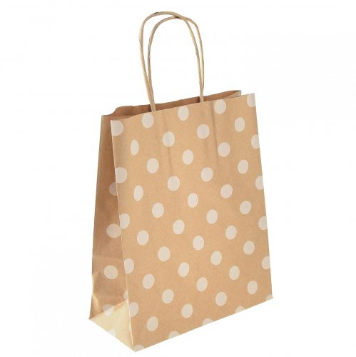 Itens Sacos para presente sacos de papel bolinhas 18×22cm 50 un