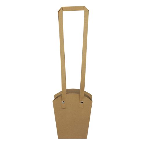 Itens Sacos de papel alça para plantador papel natural 11,5×11,5×18,5cm 8 un