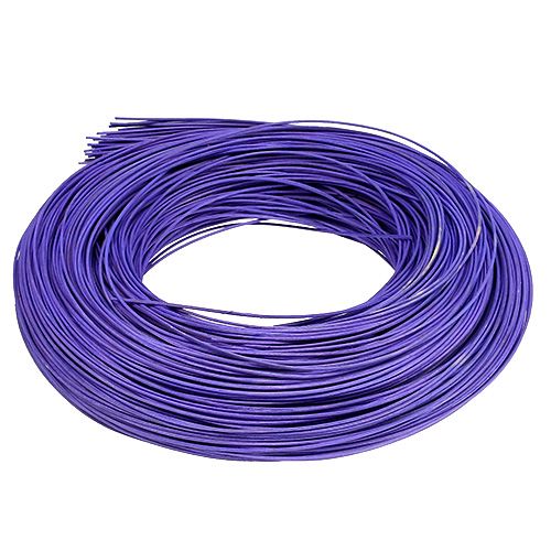 Floristik24 Cana de vime roxo claro Ø 1,3 mm 250g