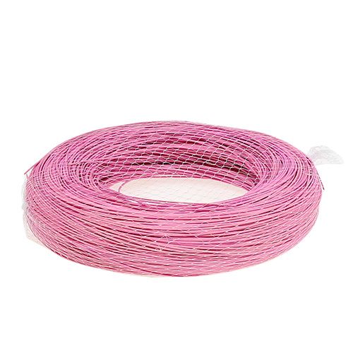Floristik24 Cana de vime rosa claro Ø 1,3 mm 250g