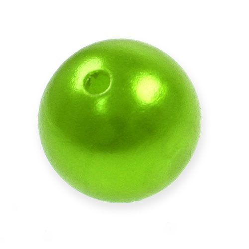 Itens Contas decorativas Ø2cm verde maçã 12 un