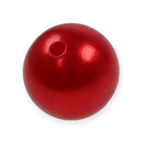 Itens Contas decorativas Ø2cm vermelho 12p