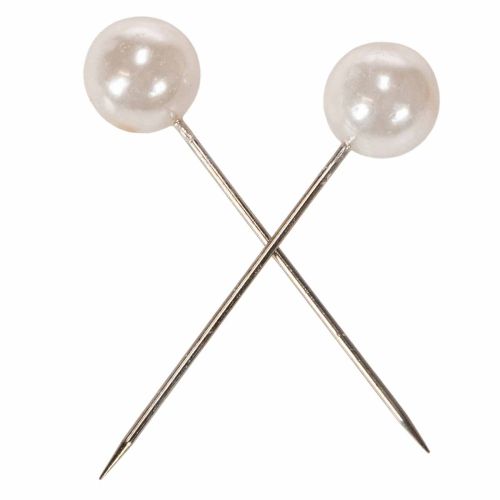 Itens Alfinetes de cabeça de pérola champanhe Ø20mm 90mm