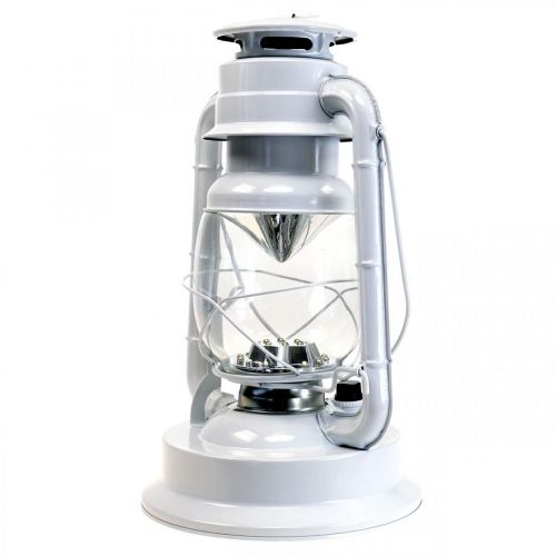 Floristik24 Lâmpada de querosene LED lanterna branco quente regulável H34.5cm