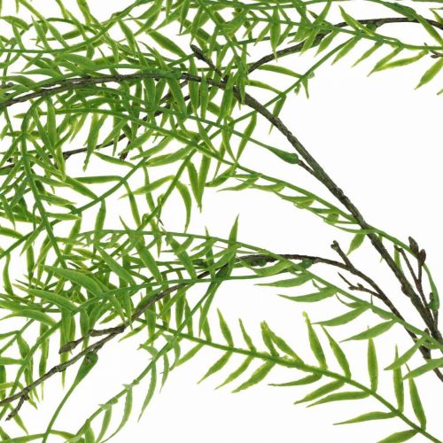 Floristik24 Planta artificial suspensa, gavinha no ramo Verde L45cm