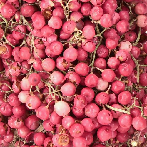 Itens Coroa de pimentas coroa de bagas de pimenta rosa coroa seca Ø30cm