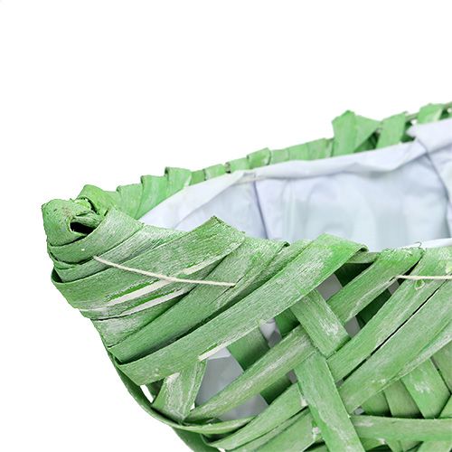 Floristik24 Plant shuttle green 37cm x 13cm H13,5cm