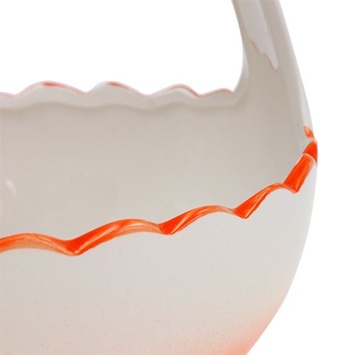 Floristik24 Planta branca, laranja Ø12,5 cm