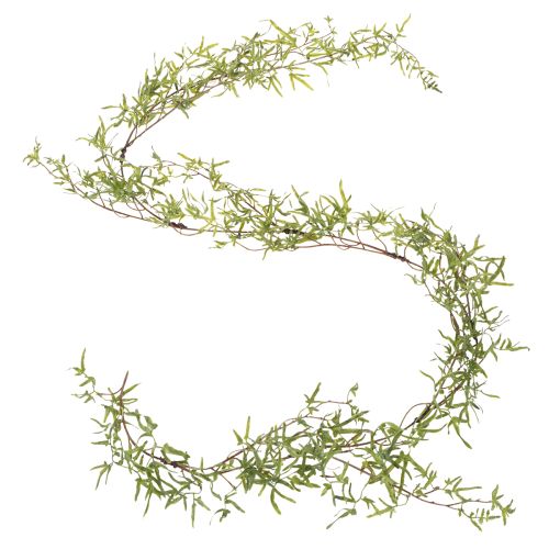 Itens Guirlanda de aspargos para decoração festiva de ambientes e ocasiões elegantes, 170 cm