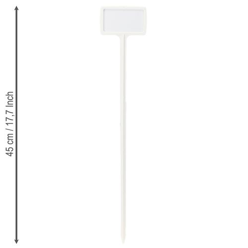 Itens Etiqueta de planta para troca de 40 cm 10 unidades.
